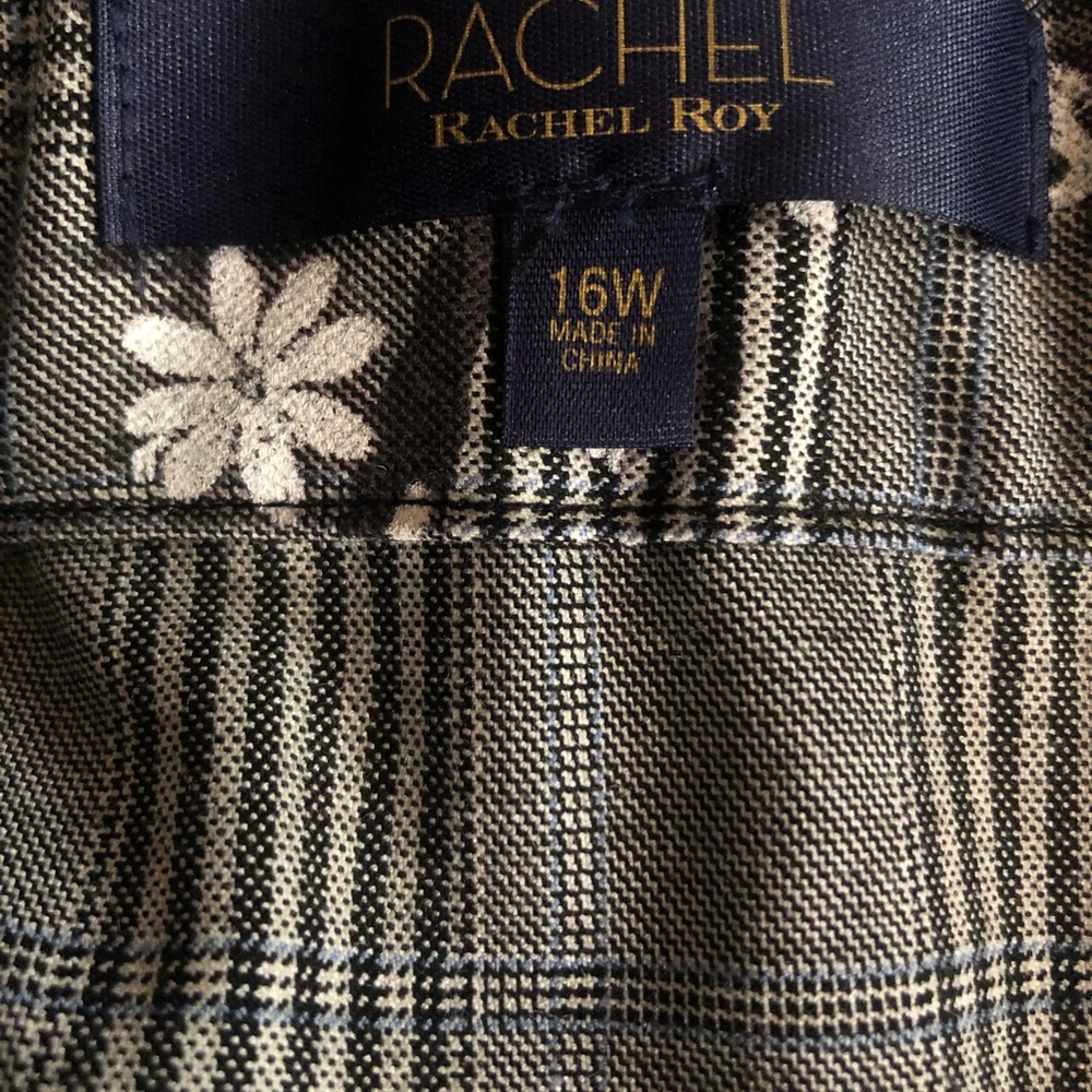 💜NWT RACHEL ROY Gray Asymmetrical Ruffle Sk… - Picture 9 of 9